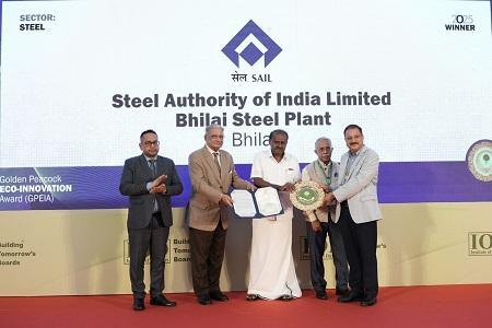 सेल-भिलाई इस्पात संयंत्र ने जीता गोल्डन पीकॉक इको-इनोवेशन अवार्ड 2025 3 सेल-भिलाई इस्पात संयंत्र ने जीता गोल्डन पीकॉक इको-इनोवेशन अवार्ड 2025