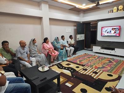भारतीय जनता पार्टी के पदाधिकारी कार्यकर्ताओं ने बूथ स्तर पर प्रधानमंत्री नरेंद्र मोदी की मन की बात 123 वे संस्करण को श्रवण की...