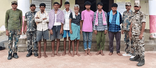 छत्तीसगढ़-तेलंगाना सीमा पर पशु तस्करी का भंडाफोड़: 7 तस्कर गिरफ्तार, 83 गौवंश बरामद, जंगल मार्ग में बड़ी पुलिस कार्रवाई...