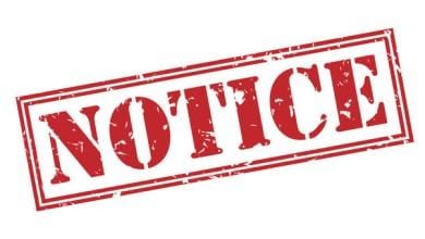 राजनीतिक पार्टियों को निर्वाचन आयोग की नोटिस....