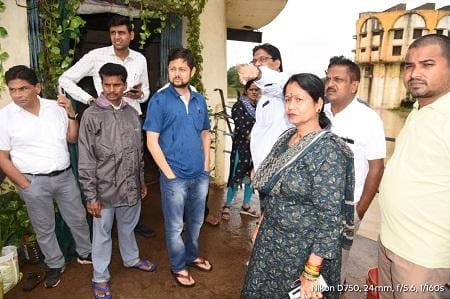 कलेक्टर ने शिवनाथ नदी सहित बाढ़ ग्रस्त क्षेत्र का किया दौरा....