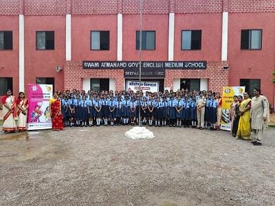 नशे के खिलाफ चलाए जा रहे अभियान ऑपरेशन विश्वास के तहत् दुर्ग पुलिस पहुंची आत्मानंद स्कूल...