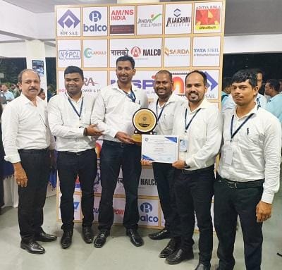 बीएसपी के बार एवं रॉड मिल की “आरोहण” टीम को सेफ्टी सर्कल कन्वेंशन में गोल्ड अवार्ड...