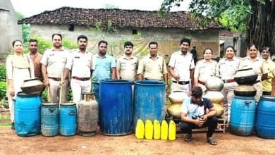 आबकारी विभाग दुर्ग की अवैध शराब निर्माण, विक्रय एवं धारण पर बड़ी कार्यवाही...