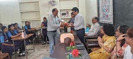 बीएसपी के सीएसआर एवं जेएलएन चिकित्सालय द्वारा ‘मिशन लक्ष्मी’ के तहत बी.आर. शा. कन्या उ.मा. विद्यालय दुर्ग में स्वास्थ्य जागरूकता शिविर का आयोजन...