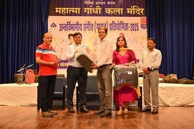 5 दिवसीय अंतर्विभागीय संगीत प्रतियोगिता का समापन, विजेता हुए पुरस्कृत...