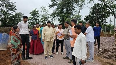 विकास कार्यों का विधायक गजेन्द्र यादव ने किया निरिक्षण, गुणवत्ता के साथ कार्य में तेजी लाने के दिए निर्देश...
