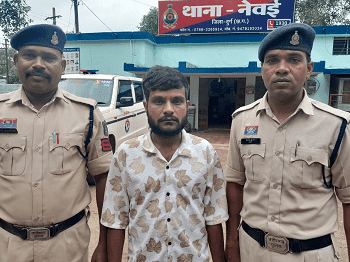 घरेलू बात को लेकर वाद विवाद में पति ने गला दबाकर की पत्‍नी की हत्‍या, आरोपी को चंद घण्‍टों मे किया गया गिरप्‍तार...