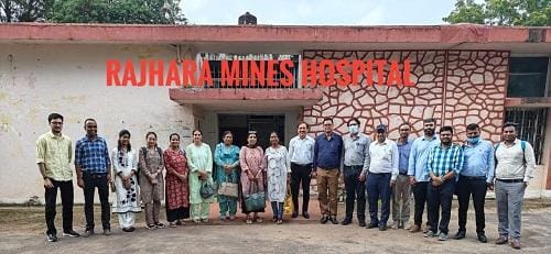 राजहरा माइंस अस्पताल में 14वां एक दिवसीय व्यापक स्वास्थ्य शिविर का आयोजन