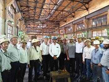 भिलाई इस्पात संयंत्र ने रूसी सीओ गैस एग्जॉस्टर की जटिल मरम्मत कर रचा नया कीर्तिमान...