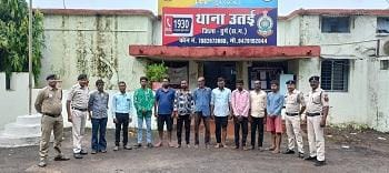 दुर्ग पुलिस ने चलाया वारंटियो के खिलाफ विशेष अभियान...