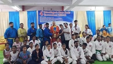 दुर्ग ग्रामीण विधायक ललित चंद्राकर ने चौथी राज्य स्तरीय कूडो टूर्नामेंट 2025 के समापन समारोह में खिलाड़ियों को सम्मानित किया... 6 दुर्ग ग्रामीण विधायक ललित चंद्राकर ने चौथी राज्य स्तरीय कूडो टूर्नामेंट 2025 के समापन समारोह में खिलाड़ियों को सम्मानित किया...