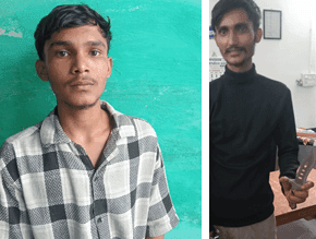 धारदार चाकु दिखाकर डराने धमकाने के 02 मामलों में 02 आरोपियों को किया गया गिरफ्तार...