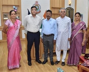 पुलिस विभाग से सेवानिवृत्त हो रहे अधिकारी/कर्मचारियों का सम्मान/विदाई समारोह