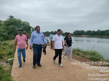 इन तालाबों के निर्मित कुण्ड में मूर्ति विसर्जन कर सकते है