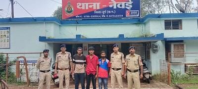 नेवई पुलिस की त्वरित कार्यवाही: हत्या करने वाले आरोपीयो को चंद घण्टे मे किया गया गिरप्तार....