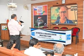 बीएसपी- जेएलएन चिकित्सालय एवं अनुसंधान केन्द्र में पद्मभूषण कार्डियक सर्जन डॉ. देवी शेट्टी द्वारा “हेल्थ टॉक” 1 बीएसपी- जेएलएन चिकित्सालय एवं अनुसंधान केन्द्र में पद्मभूषण कार्डियक सर्जन डॉ. देवी शेट्टी द्वारा “हेल्थ टॉक”