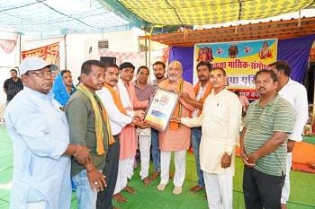 दुर्ग ग्रामीण विधायक ललित चंद्राकर ने ग्राम अंडा में श्री रामकथा मासिक संगोष्ठी कार्यक्रम में सम्मिलित हुए...