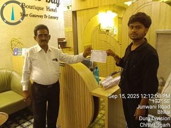 निगम ने गैदगी फैलाने वालो पर की चालानी कार्यवाही...