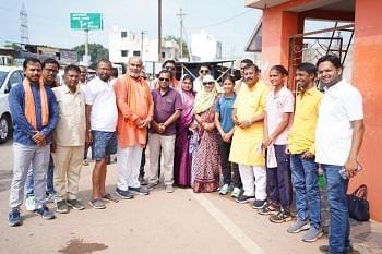 शामिल हुए दुर्ग सांसद विजय बघेल दुर्ग ग्रामीण विधायक ललित चंद्राकर दुर्ग भाजपा जिला अध्यक्ष सुरेन्द्र कौशिक