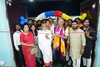 रावणभाठा दशहरा मैदान में विजयादशमी महोत्सव का भूमिपूजन, सांसद बृजमोहन ने किया बैडमिंटन हॉल का लोकार्पण...