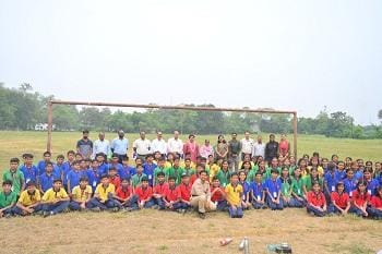 भिलाई इस्पात संयंत्र ने पीएम श्री केंद्रीय विद्यालय, दुर्ग को नव विकसित खेल मैदान सौंपा...