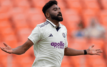 IND vs WI: अहमदाबाद टेस्ट की पिच को लेकर सिराज के बयान ने सभी को चौंकाया, कहा - भारत... 1 IND vs WI: अहमदाबाद टेस्ट की पिच को लेकर सिराज के बयान ने सभी को चौंकाया, कहा - भारत...