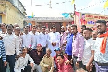 कोसरिया यादव युवा समाज ने किया कैबिनेट मंत्री गजेन्द्र यादव का सम्मान...