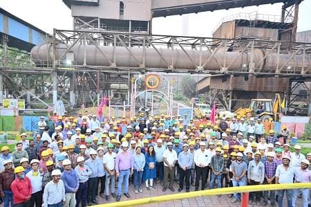 संयंत्र के सिटरिंग प्लांट-3 में ‘नवोत्थान’ का उद्घाटन एवं सुरक्षा रैली का आयोजन...