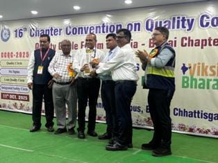 भिलाई इस्पात संयंत्र में सुरक्षा जागरूकता हेतु प्रेरक सुरक्षा रैली का आयोजन...