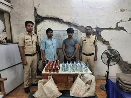 नशे के खिलाफ दुर्ग पुलिस की बड़ी कार्रवाई, 2 आरोपी गिरफ्तार...