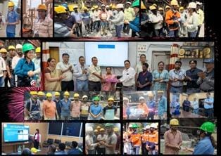 ‘नियर मिस रिपोर्टिंग योजना’ के तहत भिलाई इस्पात संयंत्र में संविदा कर्मियों को किया गया सम्मानित...