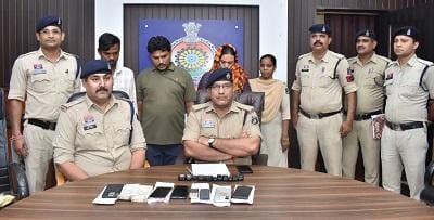 दुर्ग पुलिस के हत्थे चढ़ा महाठग गैंग, तीन आरोपी गिरफ्तार