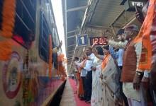 मुख्यमंत्री तीर्थ दर्शन योजना के तहत दुर्ग से 800 श्रद्धालु हुए रवाना...