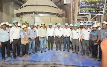 एसएमएस–2 में एक बड़ी उपलब्धि : कन्वर्टर–B सफलतापूर्वक वेसल परिवर्तन के बाद पुनः चालू