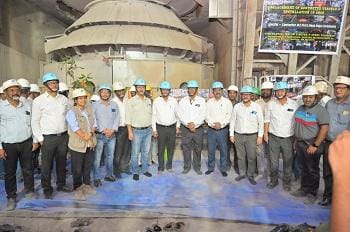 एसएमएस–2 में एक बड़ी उपलब्धि : कन्वर्टर–B सफलतापूर्वक वेसल परिवर्तन के बाद पुनः चालू