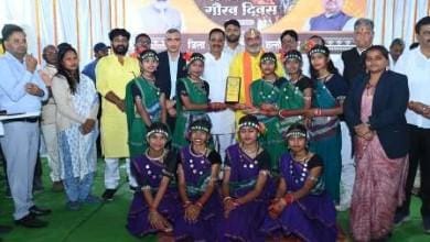 भगवान बिरसा मुंडा की 150वीं जयंती पर बेमेतरा में जनजातीय गौरव दिवस का भव्य आयोजन...