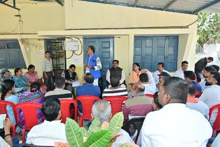 SIR को सफल लेकर मंत्री गजेन्द्र यादव ने ली दुर्ग भाजपा की बैठक...