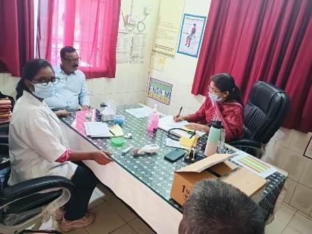 बीएसपी–सीएसआर द्वारा ग्राम करेला में निःशुल्क चिकित्सा शिविर; 76 ग्रामीण लाभान्वित