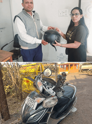 यातायात पुलिस द्वारा ऑपरेशन सुरक्षा के तहत मानवीय संवेदनशीलता का परिचय, दुर्घटना पीड़ित की संपत्ति सुरक्षित लौटाई गई 1 यातायात पुलिस द्वारा ऑपरेशन सुरक्षा के तहत मानवीय संवेदनशीलता का परिचय, दुर्घटना पीड़ित की संपत्ति सुरक्षित लौटाई गई