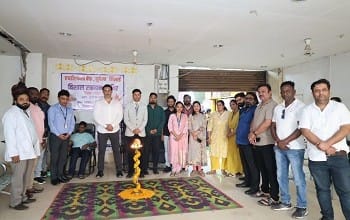 HDFC बैंक सुपेला में विशाल रक्तदान शिविर, सर्व समाज कल्याण समिति ने दिया सहयोग...