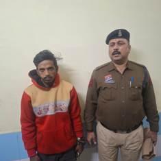 लूट के फरार आरोपी को छिंदवाड़ा से किया गया गिरफ्तार...