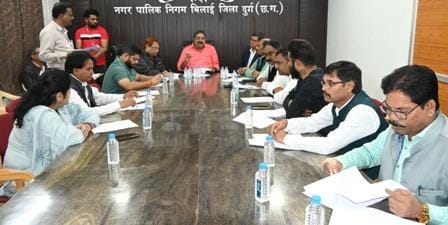 महापौर परिषद की बैठक में विभिन्न कार्यो को मिली मंजूरी...