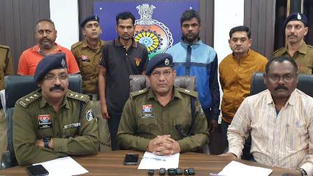 भिलाई में मंदिर चोरी करने वाला सीरियल चोर गिरोह गिरफ्तार, 5 वारदातों का खुलासा...