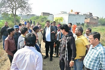 सिकोला बस्ती से नेशनल हाईवे तक बनेगा एप्रोच रोड, मंत्री गजेन्द्र यादव ने किया स्थल निरीक्षण...