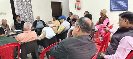 सरयू पारीण ब्राम्हण समाज भिलाई दुर्ग की बैठक सम्पन्न...