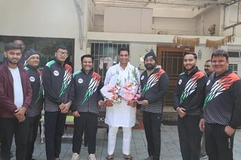 भिलाई विधायक से सौजन्य मुलाक़ात, नववर्ष की दी शुभकामनाएँ...