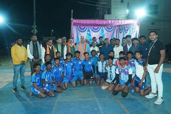 दुर्ग ग्रामीण विधायक ललित चंद्राकर के मुख्य आतिथ्य में ग्राम हनोदा में कबड्डी प्रतियोगिता संपन्न, खिलाड़ियों के उत्साह की सराहना...