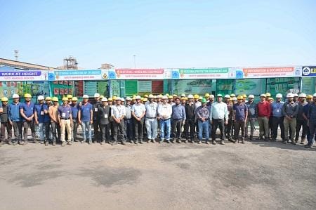 संयंत्र के कोक ओवन एवं कोल केमिकल्स विभाग में सुरक्षा सप्ताह का शुभारंभ...