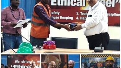 बार एवं रॉड मिल में सुरक्षा पहेली प्रतियोगिता का आयोजन...